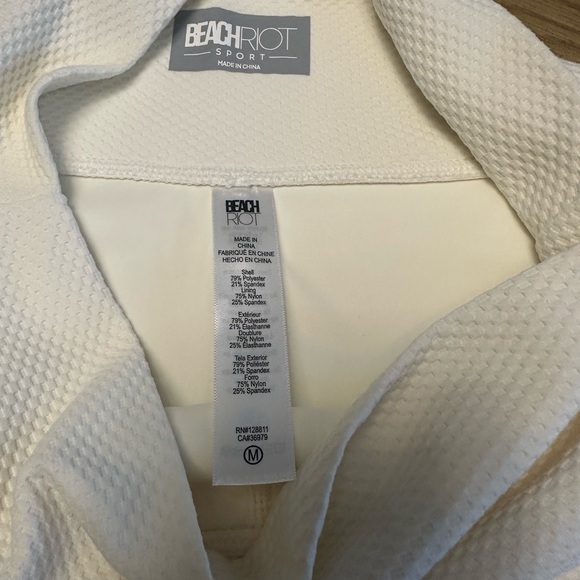 Beach Riot Cream Textured Apparel - Picture 3 of 5